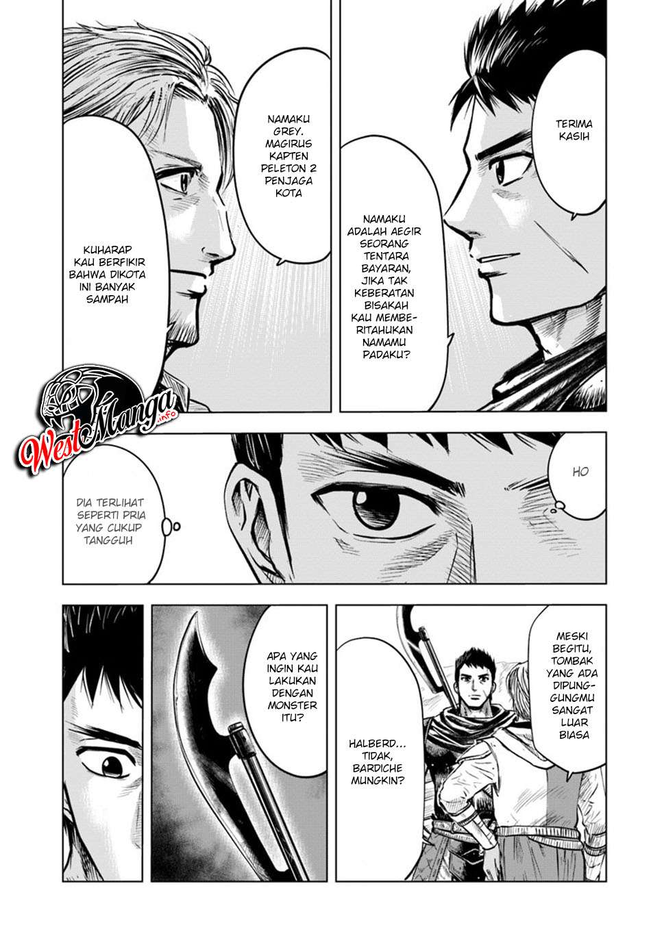 Oukoku E Tsuzuku Michi Chapter 04.2 Bahasa Indonesia
